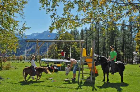 Viele Angebote für Kinder im Hotel Rösslhof in Ramsau