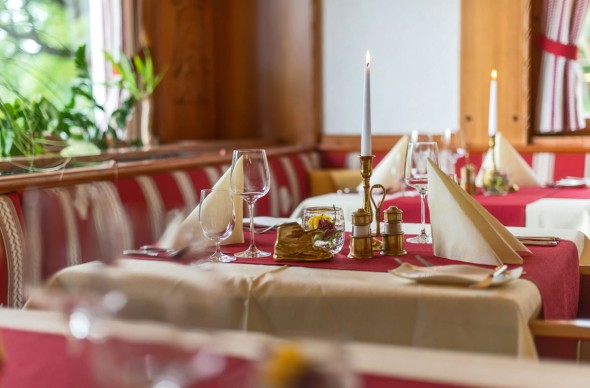 gedeckter Tisch