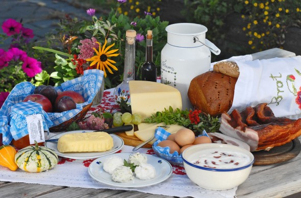 Bio Produkte aus der eigenen Landwirtschaft