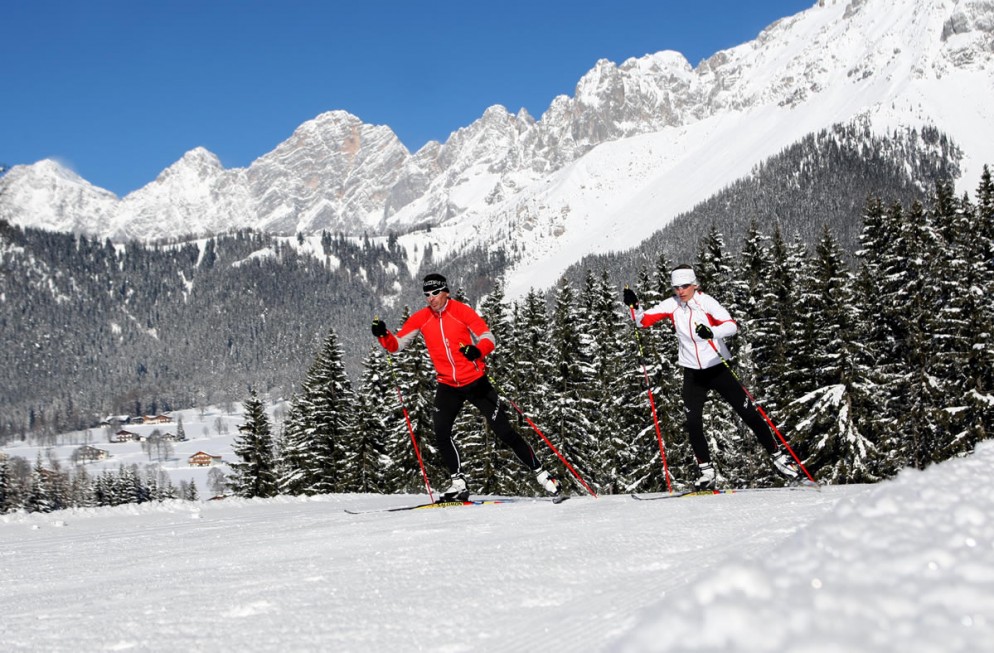 Langlauf auf bestens präparierte Loipen © Schladming-Dachstein_raffalt